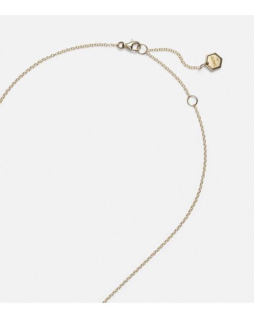 SHAY White 18Kt Pendant Necklace With Diamonds