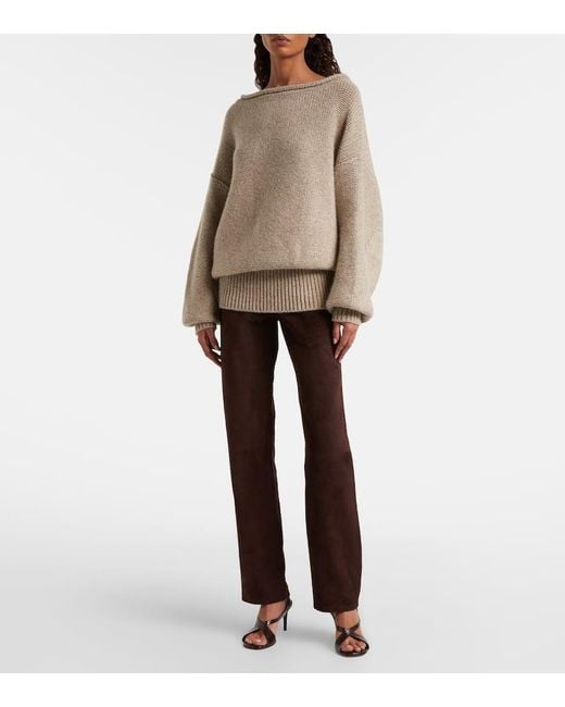 Khaite Natural Jonte Cashmere Sweater