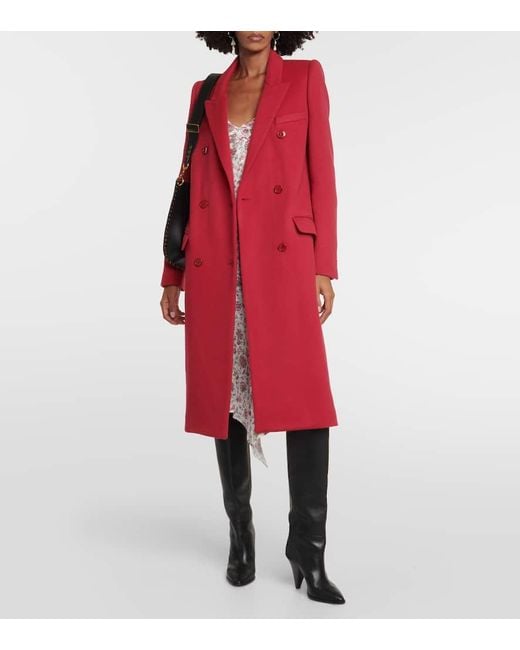 Isabel Marant Red Jacken Fuchsia