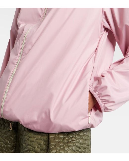 Moncler Pink Fegeos Hooded Jacket