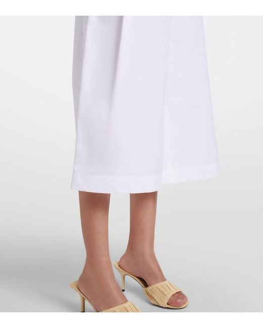 Jacquemus White Marin Cotton Bermuda Shorts