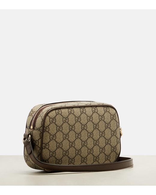 Gucci Green Schultertasche Ophidia Small Mit Leder