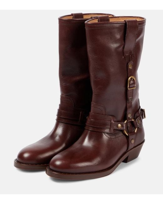 Isabel Marant Brown Heiko" Boots
