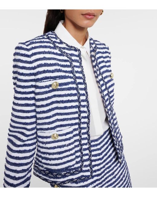 Veste Matteo Rayee Rebecca Vallance en coloris Blue