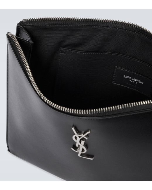 Pochette YSL pour iPad en cuir Saint Laurent pour homme en coloris Noir |  Lyst