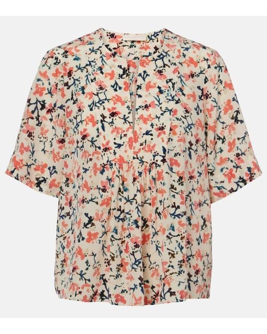 Top Calla di Ulla Johnson in Multicolor