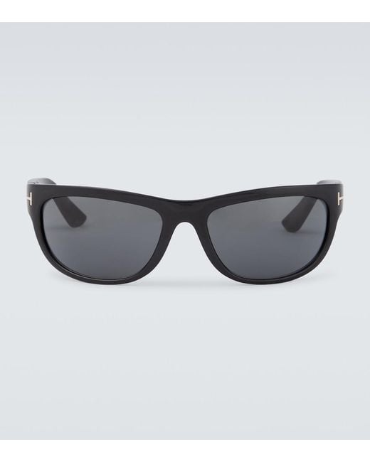 Tom Ford Gray Anders Cat-Eye Sunglasses for men
