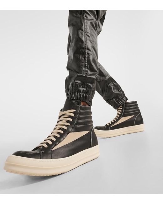 Rick Owens Black Sneakers