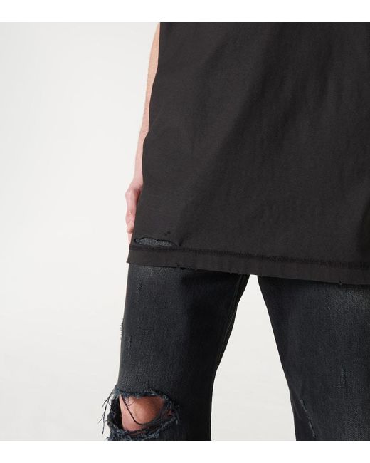 Camiseta Antwerp Inside-Out de algodon Balenciaga de hombre de color Black