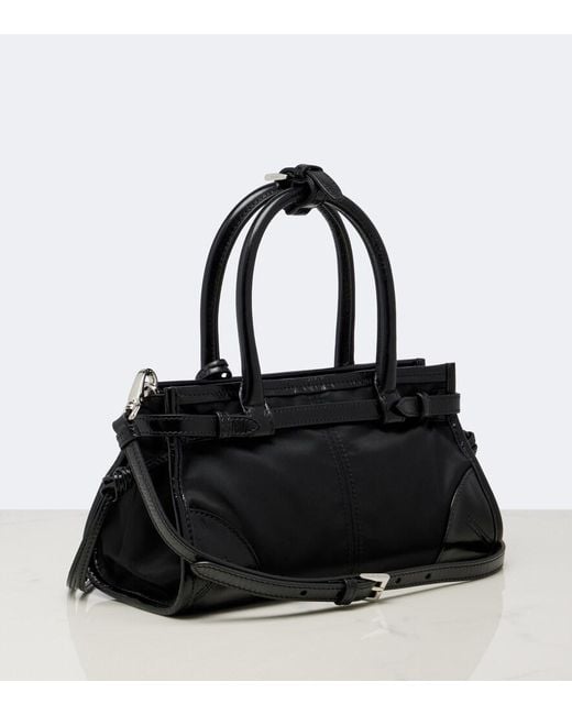Prada Black Bonnie Small Re-Nylon Top-Handle Bag