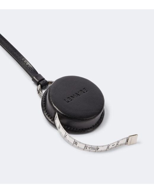 Lemaire White Leather Necklace for men