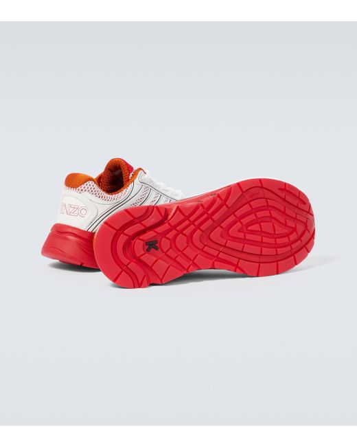 KENZO Red Pace Low-top Sneakers for men