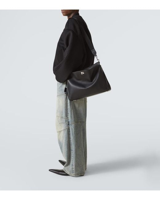Balenciaga Crossbody Bag Rodeo Aus Leder in Black für Herren