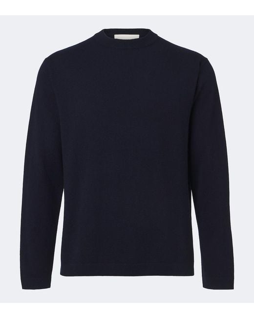 Lisa Yang Blue Mason Cashmere Sweater for men