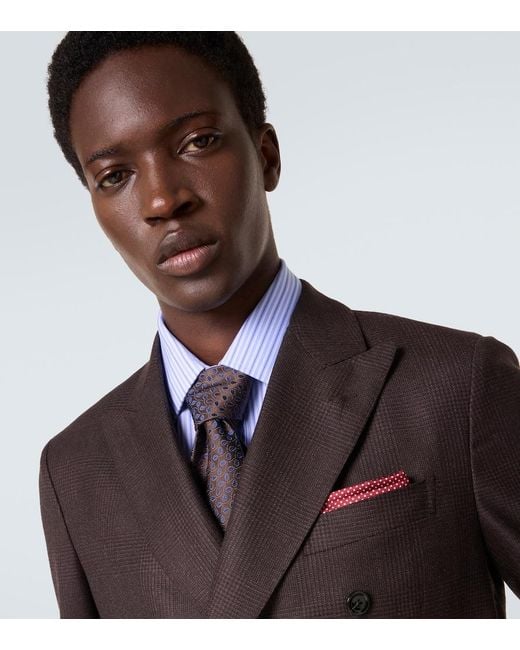 Charvet Multicolor Silk Jacquard Tie for men