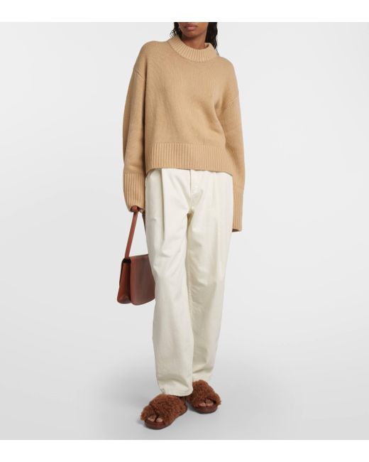Lisa Yang Natural Sony Cashmere Sweater