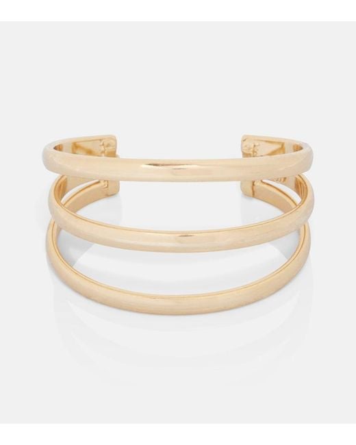 Jennifer Behr White Reya Cuff Bracelet
