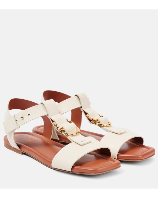 Ulla Johnson Brown Nimi Leather Sandals