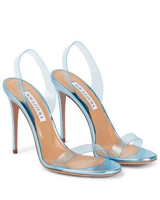 Aquazzura pvc sandals sale