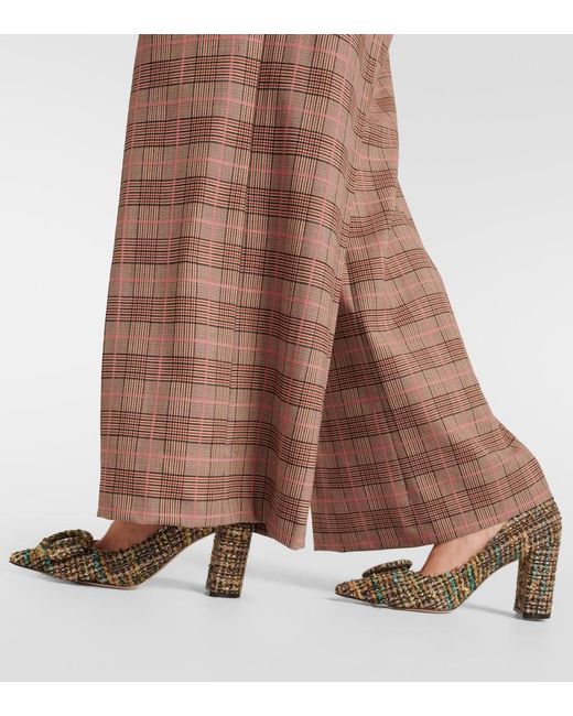 Gianvito Rossi Metallic 85 Boucle Pumps