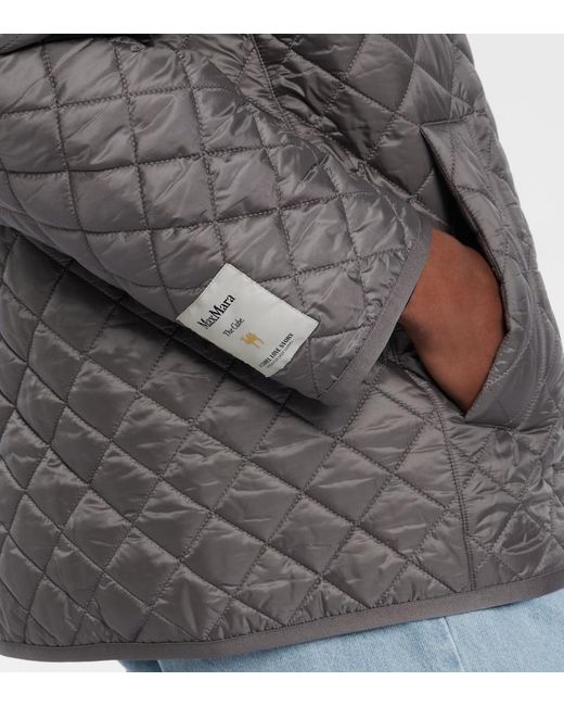 Max Mara Brown The Cube Leo Quilted Jacket