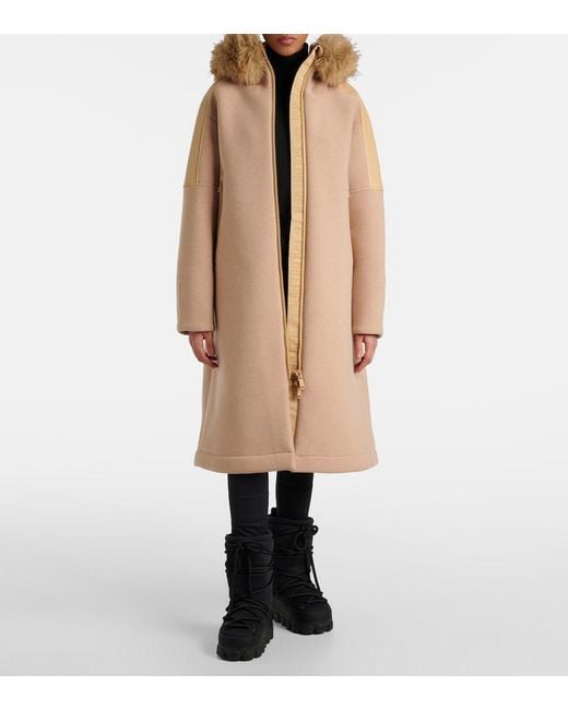 Goldbergh Natural Ember Coat