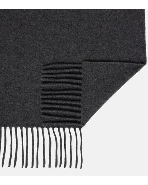 Brunello Cucinelli Gray Cashmere Scarf