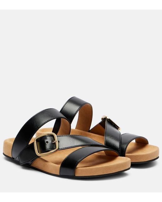 Stella McCartney Brown Gaia Slides