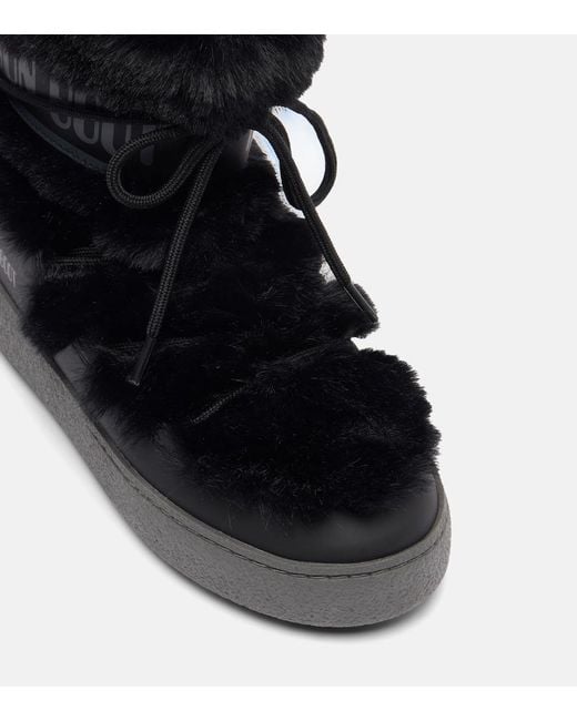 Moon Boot Black Ltrack Low Snow Boots