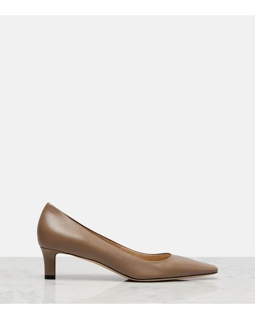 The Row Brown Pumps Carla 45 Aus Leder