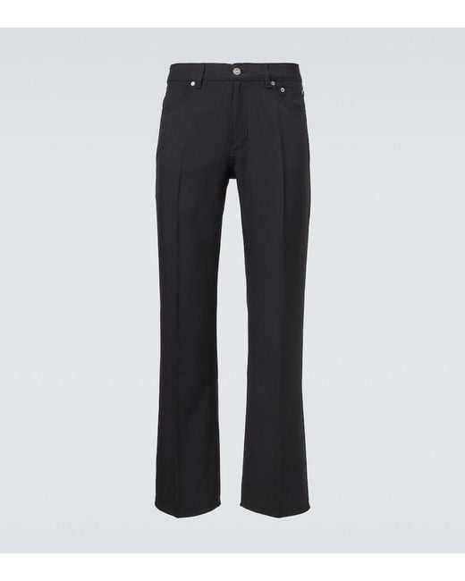 Our Legacy Blue Carlson Cut Straight Pants for men