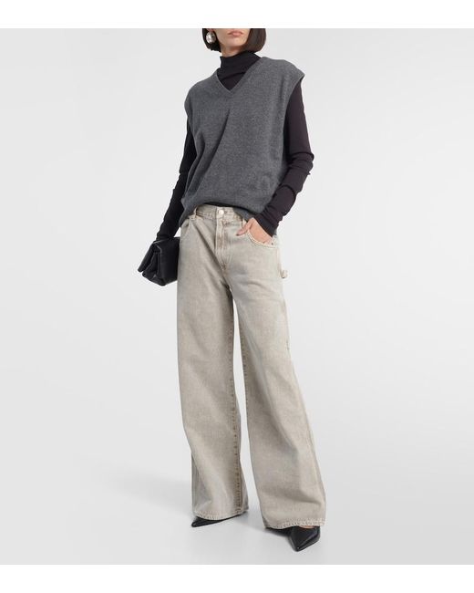 Jean Ample Magda Carpenter Agolde en coloris Gray