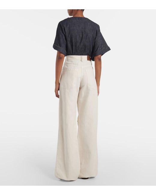 Jean Ample Brunello Cucinelli en coloris White