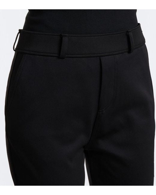 Coperni Blue High-Rise Slim Pants