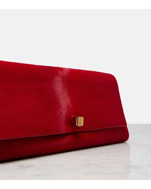 Clutch Audrey di Khaite in Red
