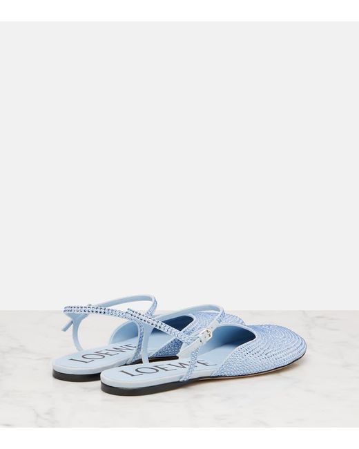 Ballerine Toy di Loewe in White