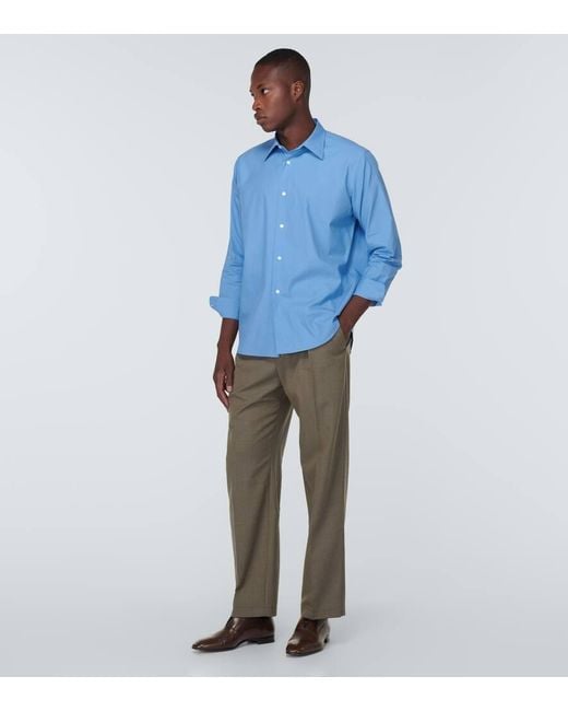 Christian Louboutin Brown Greghost Leather Oxford Shoes for men