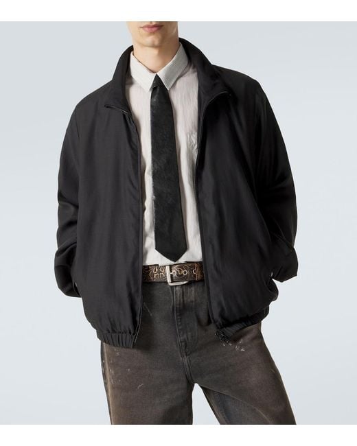 Our Legacy Black Casino Jacket for men