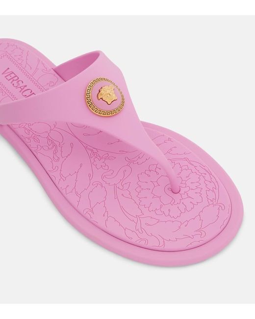 Versace Pink Sandalen Alia Medusa