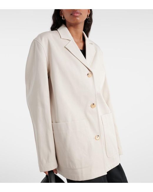 Totême Natural Cotton Blazer