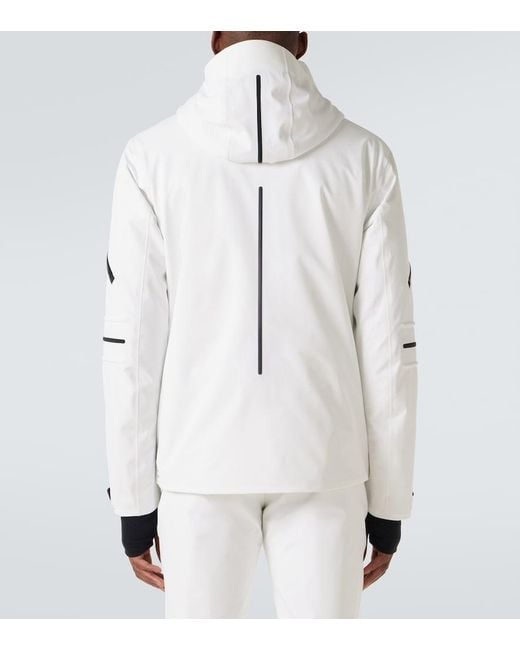 Toni Sailer White Kurt Ski Jacket for men