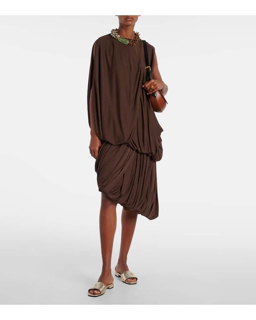 Jimmy Choo Natural Dina Metallic Slides