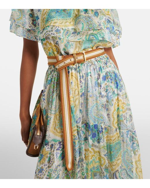 Etro White Guertel