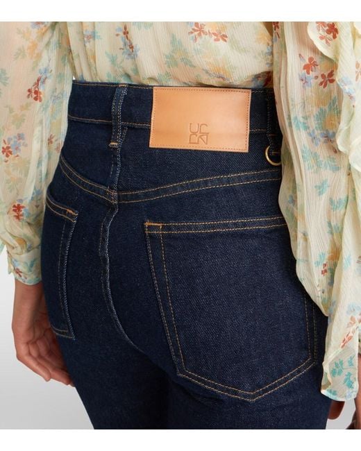 Ulla Johnson Blue Lou Flared Jeans