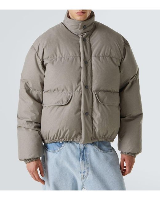 Our Legacy Wattierte Jacke Inhale Puffa in Natural für Herren