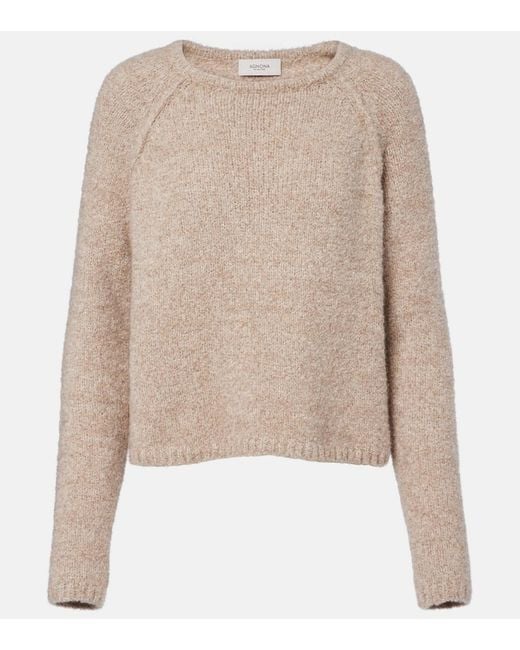 Pullover di Agnona in Natural
