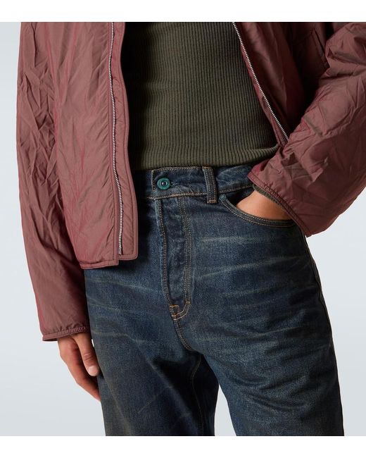 Our Legacy Blue Mid-Rise Slim Jeans for men