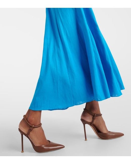Maxi dresses Diane von Furstenberg de color Blue