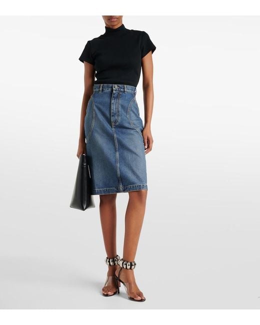 Alaïa Blue Skirts