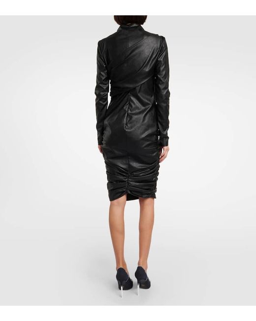 Vestido piel sintetica sale